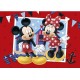 1245369 Mickey si Minnie Mouse imagine comestibila din vafa 30x20cm